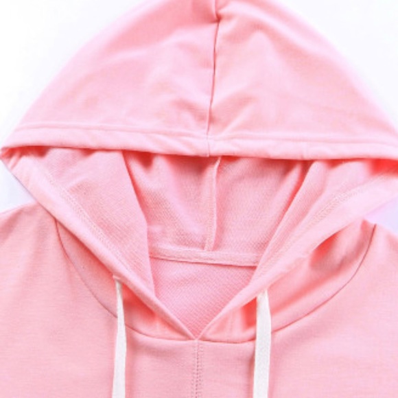 Sold! Pink Chevron Hooded Top 🌸‼️ - Picture 8 of 13